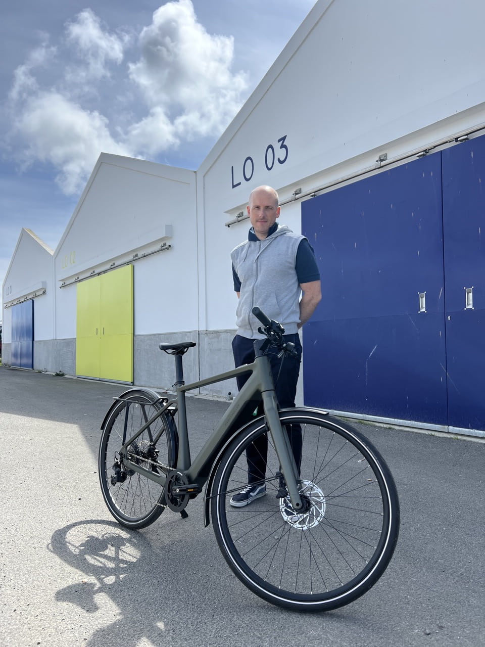 Portrait de Pierre Ollivier nouveau technicien cycles chez Vélozen Lorient